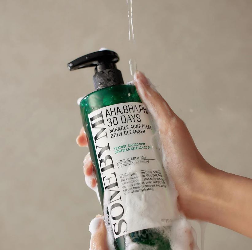 AHA BHA PHA 30 DAYS MIRACLE ACNE CLEAR BODY CLEANSER [400g]