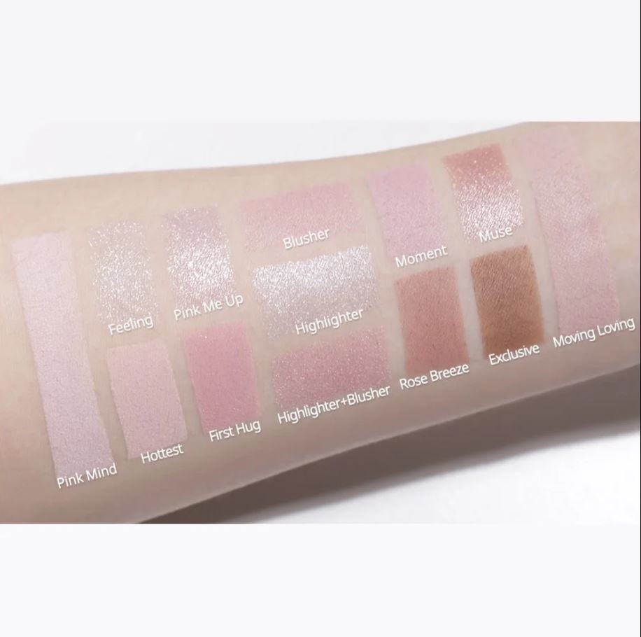 ALL TAKE MOOD LIKE PALETTE [#01 PRESTIGE PINK]