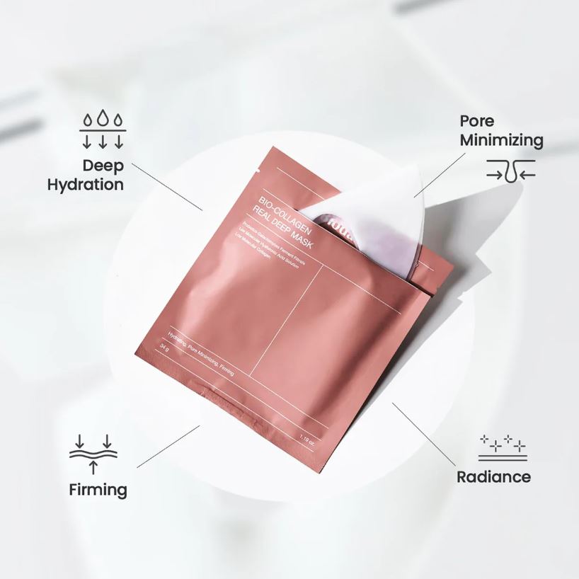 BIO-COLLAGEN REAL DEEP MASK SET [4 sets]
