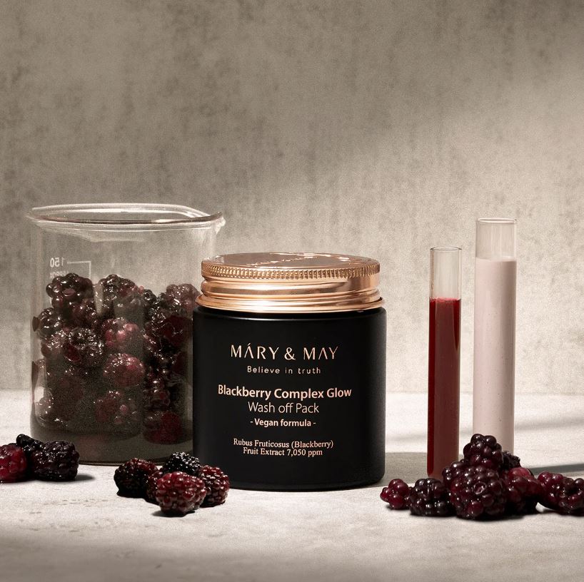 BLACKBERRY COMPLEX GLOW WASH OFF PACK [125g]