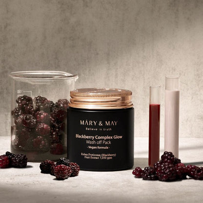 BLACKBERRY COMPLEX GLOW WASH OFF PACK [125g]