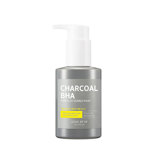 CHARCOAL BHA PORE CLAY BUBBLE MASK CLEANSER [120g]