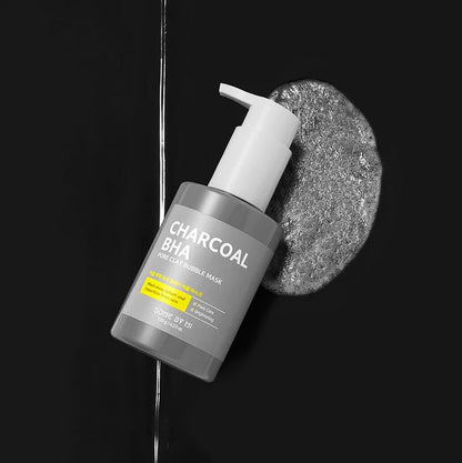 CHARCOAL BHA PORE CLAY BUBBLE MASK CLEANSER [120g]