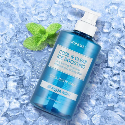 COOL & CLEAR ICE BOOSTING COOL BODY WASH [#AQUA MINT] 500ml