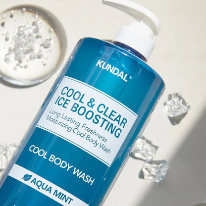 COOL & CLEAR ICE BOOSTING COOL BODY WASH [#AQUA MINT] 500ml