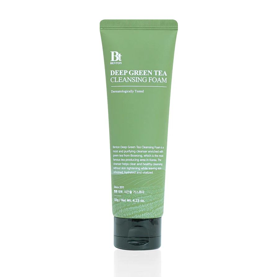 DEEP GREEN TEA CLEANSING FOAM [120g]