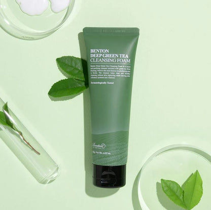 DEEP GREEN TEA CLEANSING FOAM [120g]