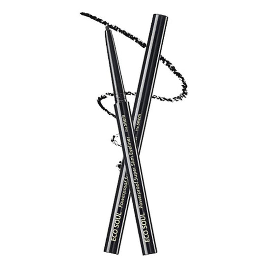 ECO SOUL POWERPROOF SUPER SLIM EYELINER [#BK01 NIGHT BLACK] 0.1g