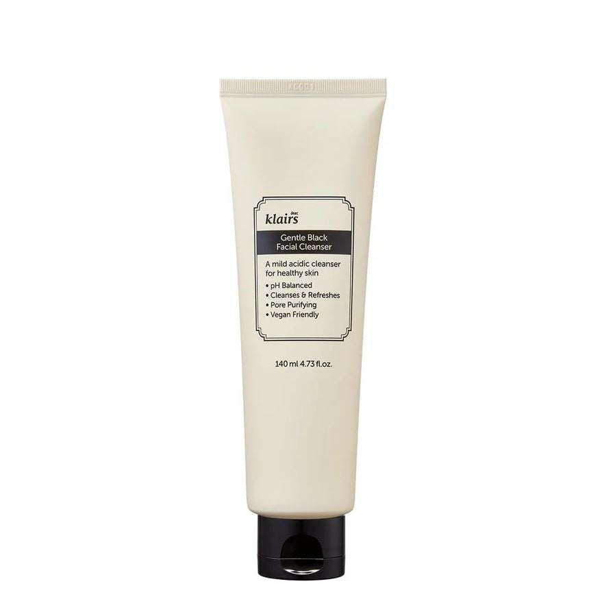 GENTLE BLACK FACIAL CLEANSER [140ml]