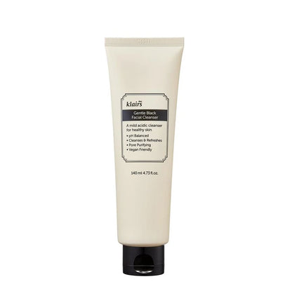 GENTLE BLACK FACIAL CLEANSER [140ml]