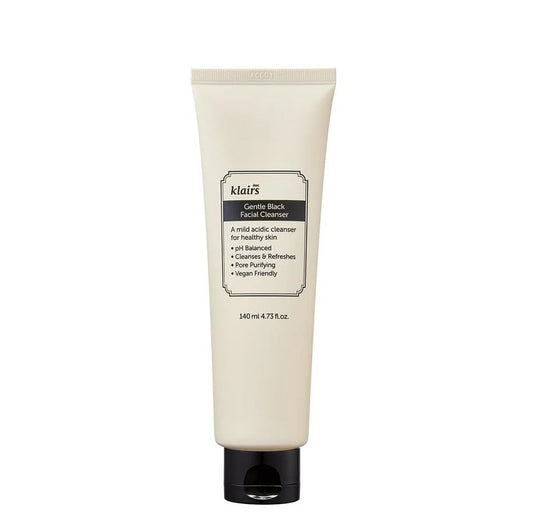 GENTLE BLACK FACIAL CLEANSER [140ml]