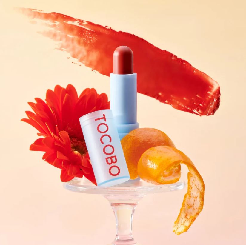 GLASS TINTED LIP BALM [#13 TANGERINE RED] 3.5g