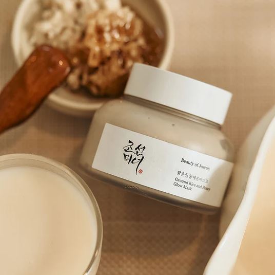 GROUND RICE AND HONEY GLOW MASK [150ml]