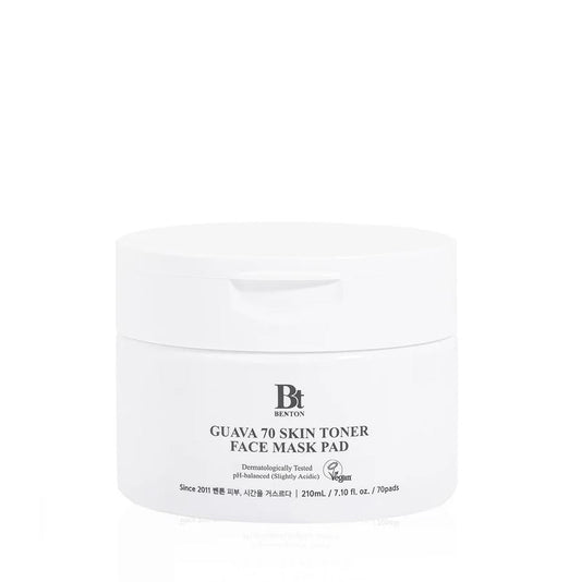 GUAVA 70 SKIN TONER FACE MASK PAD [70pcs]
