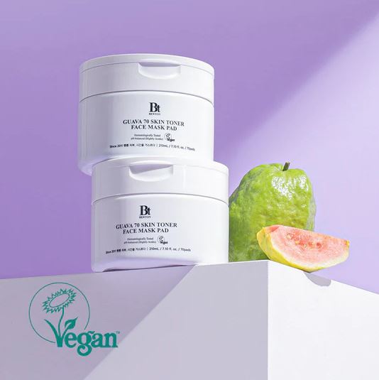GUAVA 70 SKIN TONER FACE MASK PAD [70pcs]