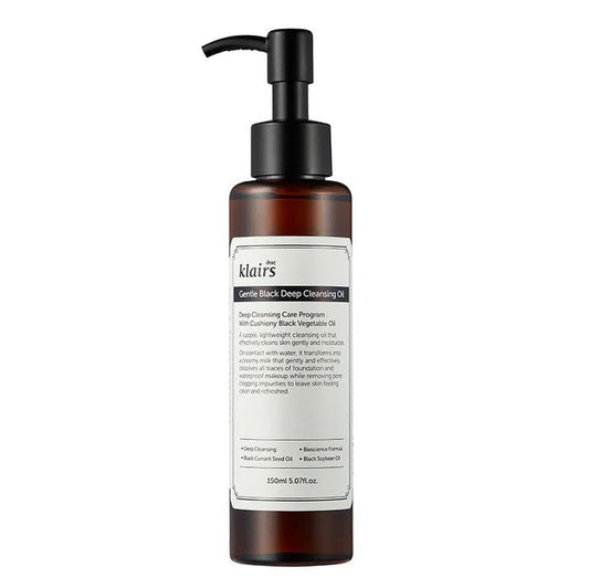 GENTLE BLACK DEEP CLEANSING OIL [150ml]