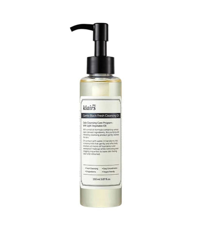 GENTLE BLACK FRESH CLEANSING OIL [150ml]