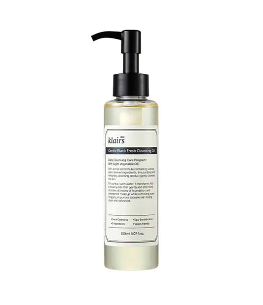 GENTLE BLACK FRESH CLEANSING OIL [150ml]
