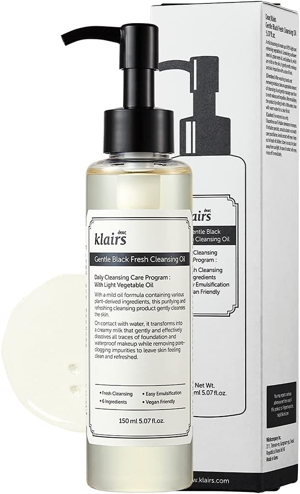 GENTLE BLACK FRESH CLEANSING OIL [150ml]