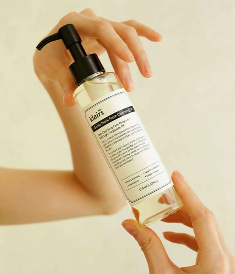 GENTLE BLACK FRESH CLEANSING OIL [150ml]