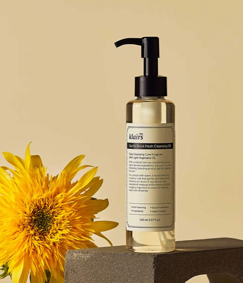 GENTLE BLACK FRESH CLEANSING OIL [150ml]