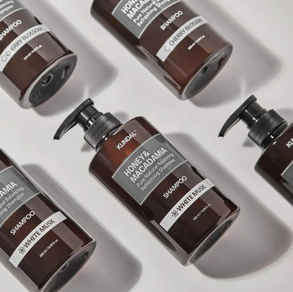 HONEY & MACADAMIA NATURE SHAMPOO [#WHITE MUSK] 500ml