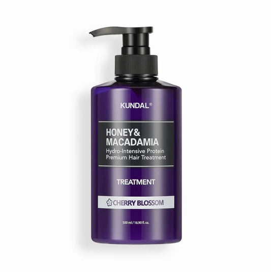 HONEY & MACADAMIA PROTEIN HAIR TREATMENT #CHERRY BLOSSOM [500ml]