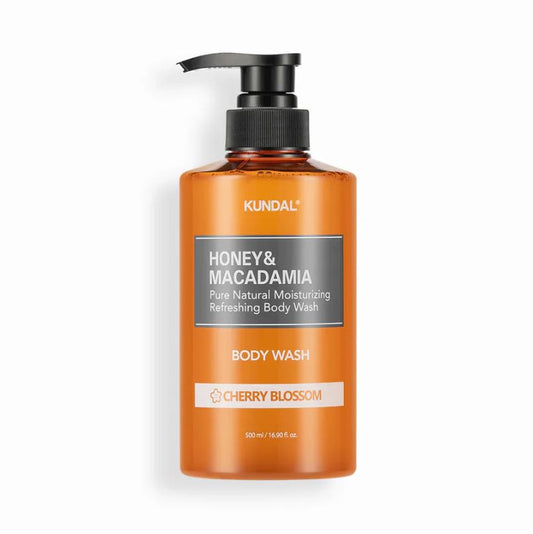 HONEY & MACADAMIA PURE BODY WASH #CHERRY BLOSSOM [500ml]