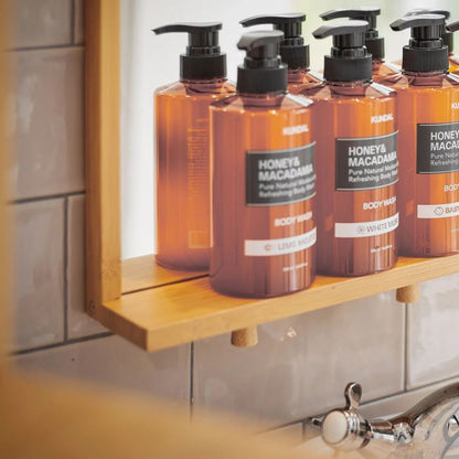 HONEY & MACADAMIA PURE BODY WASH #WHITE MUSK [500ml]