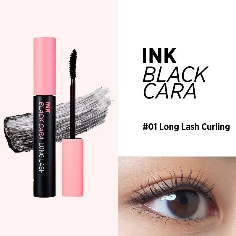 INK BLACK CARA [#01 LONG LASH CURLING] 7g