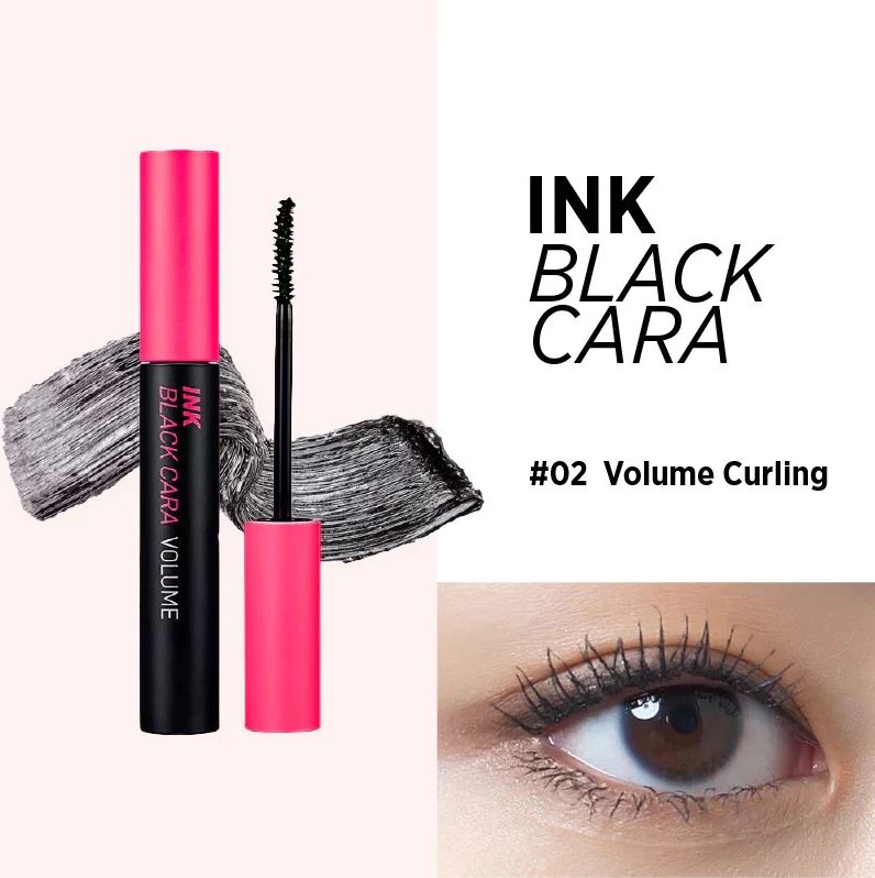 INK BLACK CARA [#02 VOLUME CURLING] 7g