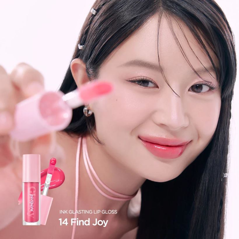 INK GLASTING LIP GLOSS [#14 FIND JOY] 4.5ml