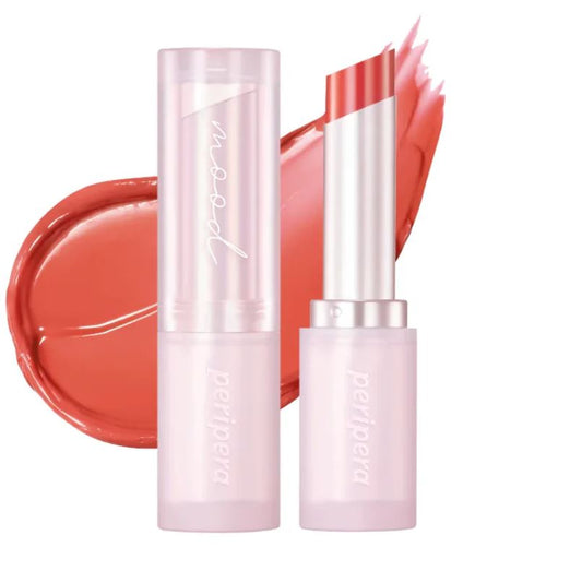 INK MOOD GLOWY BALM [#08 SLEEPING CORAL] 3.4g