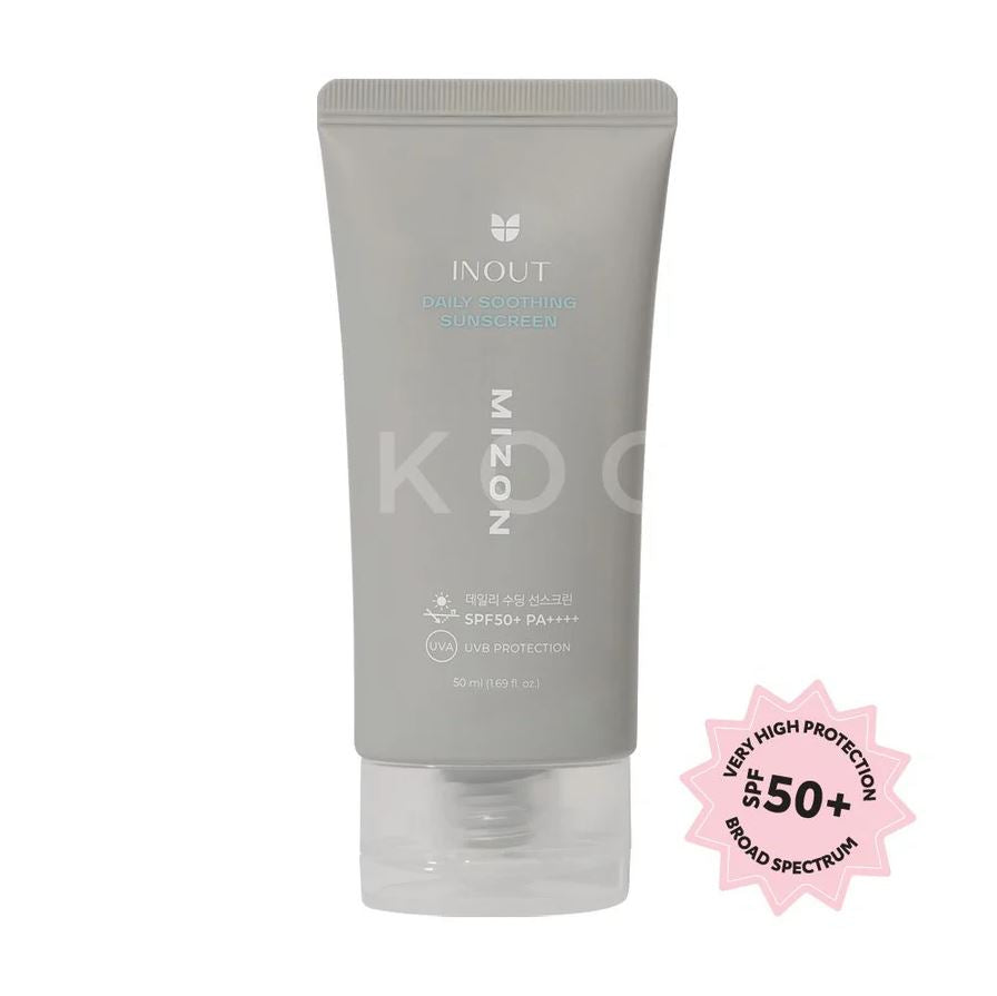 INOUT DAILY SOOTHING SUNSCREEN SPF50+ BROAD SPECTRUM [50ml]