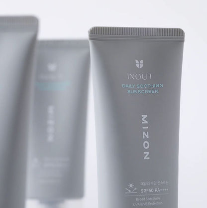 INOUT DAILY SOOTHING SUNSCREEN SPF50+ BROAD SPECTRUM [50ml]