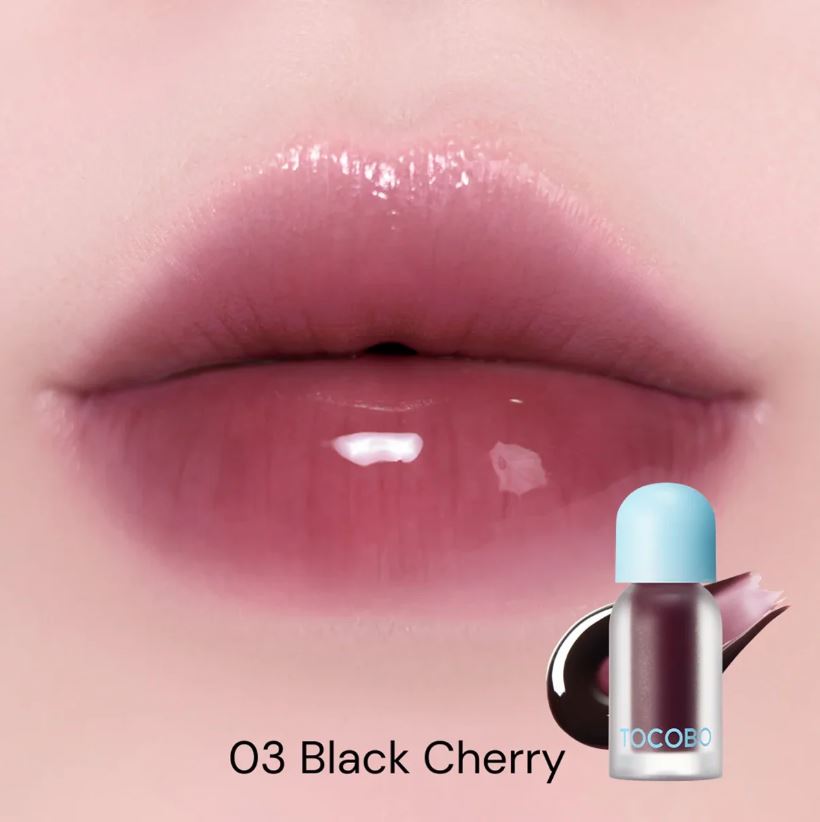 JUICY BERRY PLUMPING LIP OIL [#03 BLACK CHERRY] 4ml