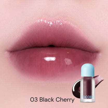 JUICY BERRY PLUMPING LIP OIL [#03 BLACK CHERRY] 4ml