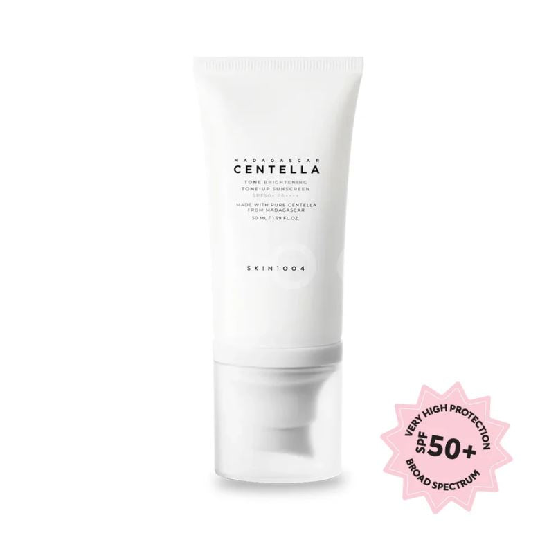 MADAGASCAR CENTELLA TONE BRIGHTENING TONE-UP SUNSCREEN SPF50+ BROAD SPECTRUM [50ml}