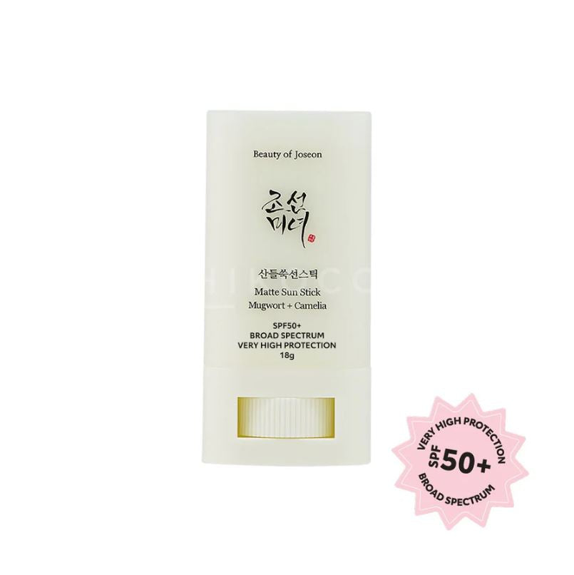 MATTE SUN STICK: MUGWORT + CAMELIA SPF50+ BROAD SPECTRUM [18g]