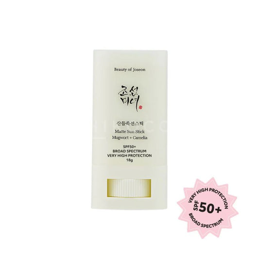 MATTE SUN STICK: MUGWORT + CAMELIA SPF50+ BROAD SPECTRUM [18g]