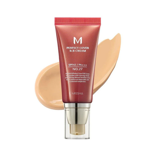 M PERFECT COVER BB CREAM [#27 HONEY BEIGE] 50ml