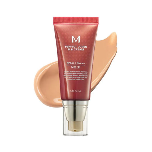 M PERFECT COVER BB CREAM [#31 GOLDEN BEIGE] 50ml