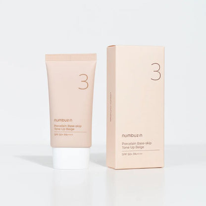 NO.3 PORCELAIN BASE-SKIP TONE UP BEIGE [50ml]
