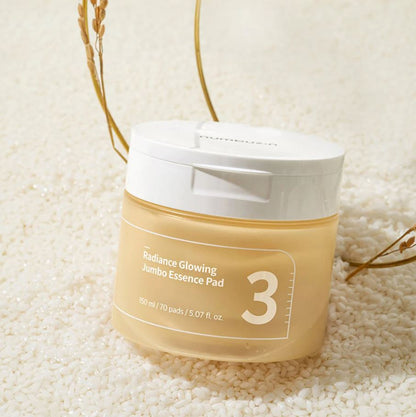 NO.3 RADIANCE GLOWING JUMBO ESSENCE PAD [70pcs]