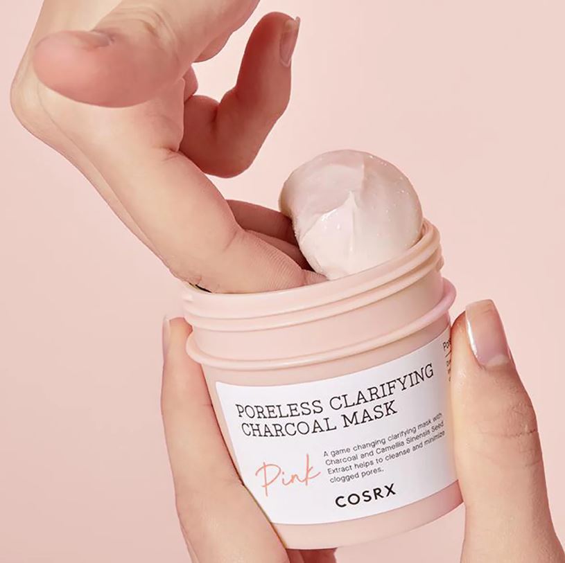 PORELESS CLARIFYING CHARCOAL MASK PINK [110g]