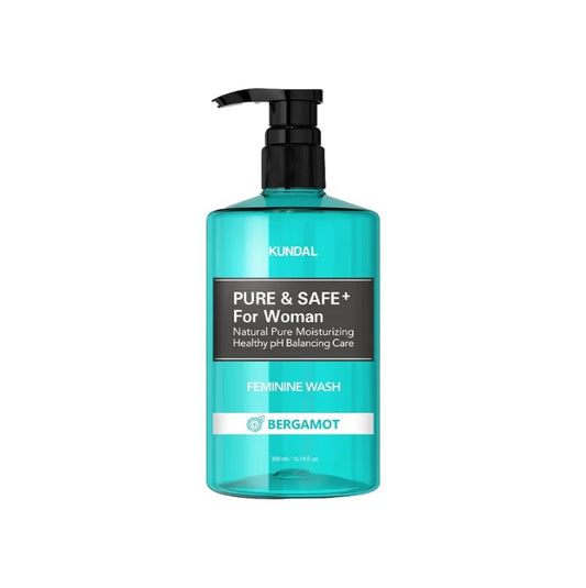 PURE & SAFE+ FEMININE WASH [#BERGAMOT] 300ml