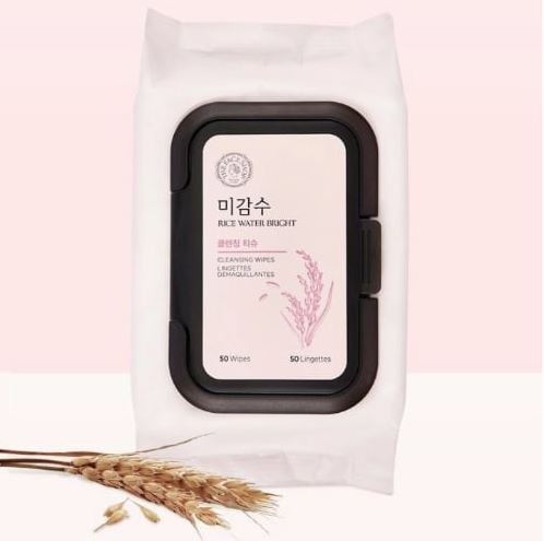 RICE WATER BRIGHT CLEANSING TISSUE [50 sheets]