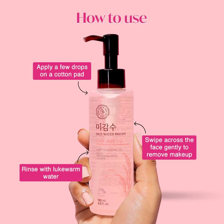 RICE WATER BRIGHT LIGHT CLEANSING OIL [150ml]