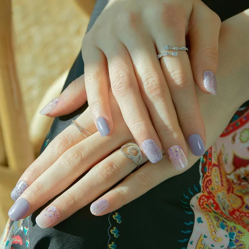 SEMI-CURED GEL NAIL [#N AFTERGLOW]