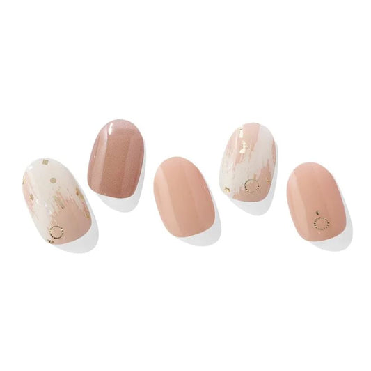 SEMI-CURED GEL NAIL [#N ALMOND BLOSSOM]
